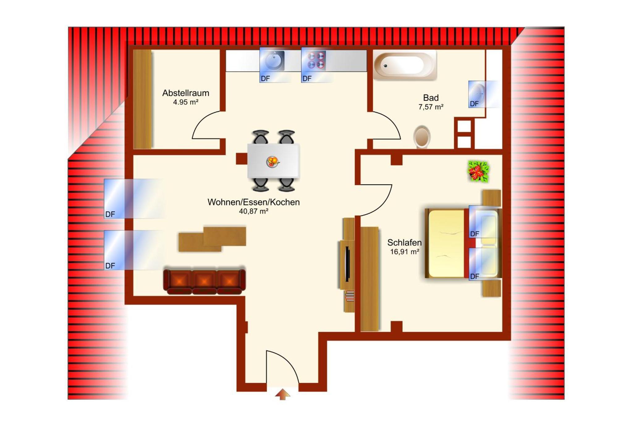 Ahrenshof 7 Apartment Bad Zwischenahn Exterior foto